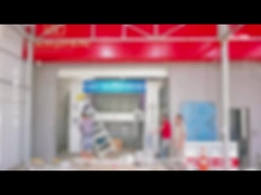 Kolon 5 cepillos Automático de lavar coches de vuelco instalado en Guinea!