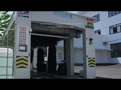 El túnel 9 cepilla la lavadora de autos está cargada y entrega al almacén del cliente!