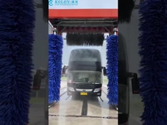 Kolon 3 cepillos máquina de lavado de coches de vuelco conducción de vehículos pesados a través de la lavadora