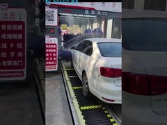 Sistema de lavado de automóviles totalmente automático de doble cinturón de tipo túnel Kolon