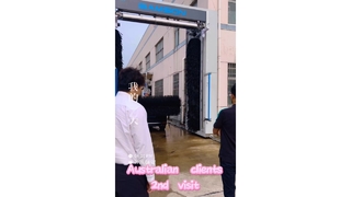 Gracias por el continuo interés de los clientes australianos en las lavadoras de camiones KOLON.