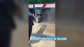 ¡Un cliente del Reino Unido quedó profundamente satisfecho con nuestra máquina automática de lavado de autos y con nuestros otros productos!