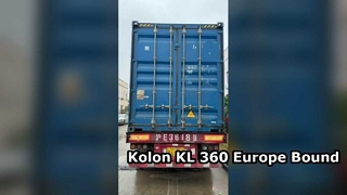 Máquinas de lavado de autos Kolon KL-360 entregadas a Europa
