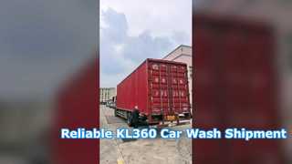 ¡Entrega Kolon de 2 unidades de máquinas de lavado de autos y ablandadores de agua modelo Kl360-1 a Bulgaria!