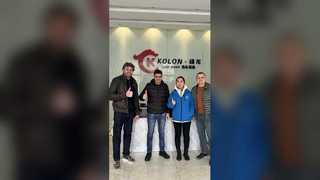 ¡Dé una calurosa bienvenida a nuestros clientes de Moldavia que vienen a visitar nuestra empresa!