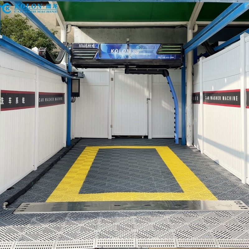 Ahorro de mano de obra Máquina de lavado automática sin contacto KL360-1 15kw bomba de agua 12kw secador de aire