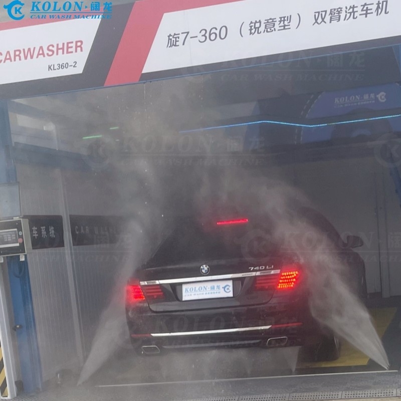 Lavadora automática sin escobillas sin contacto KL360-2 15kw Bomba de agua 12kw Secador de aire