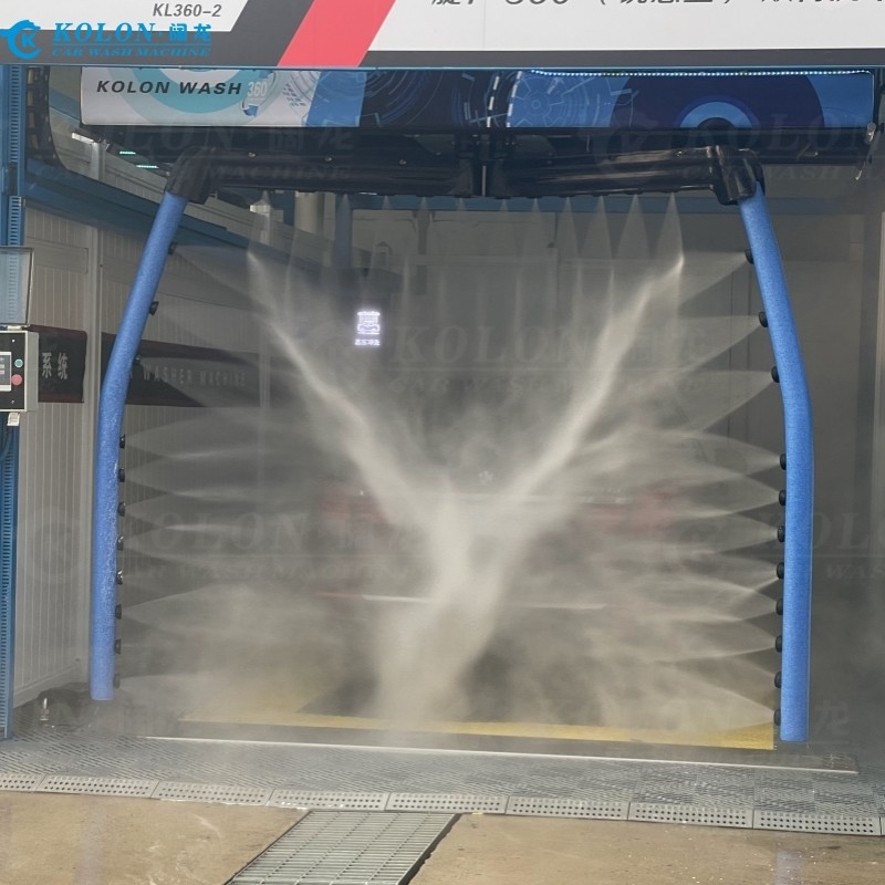 Lavadora automática sin escobillas sin contacto KL360-2 15kw Bomba de agua 12kw Secador de aire
