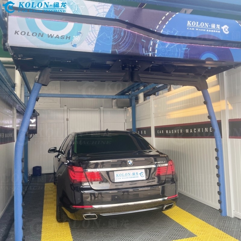 Lavadora automática sin escobillas sin contacto KL360-2 15kw Bomba de agua 12kw Secador de aire