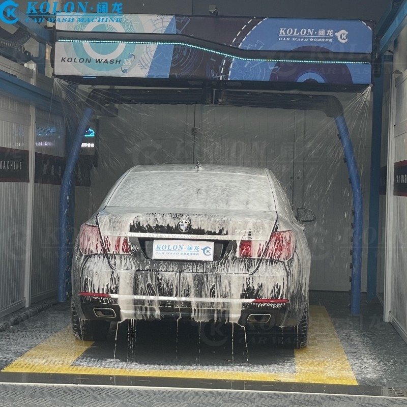 Lavadora automática sin escobillas sin contacto KL360-2 15kw Bomba de agua 12kw Secador de aire