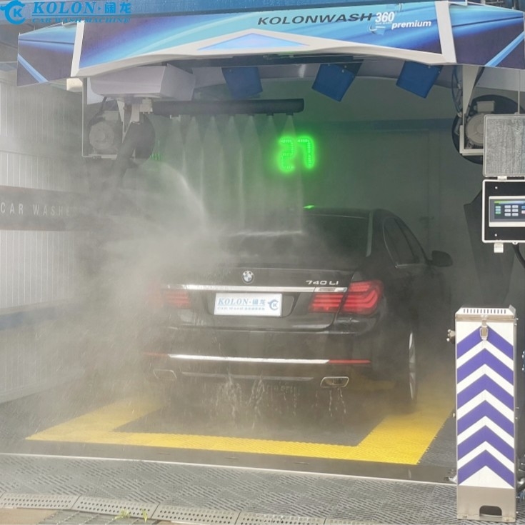 Lavadora automática sin contacto sin contacto sin contacto KL360 Premium 22kw bomba de agua, 33kw secador de aire