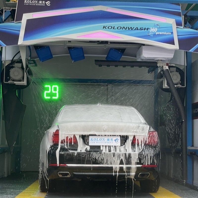 Lavadora automática sin contacto sin contacto sin contacto KL360 Premium 22kw bomba de agua, 33kw secador de aire