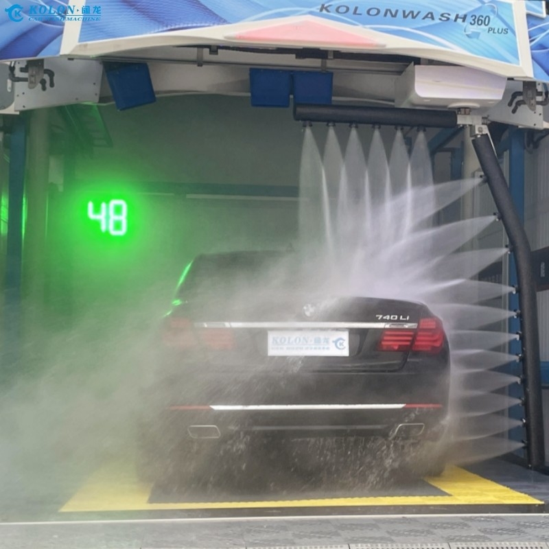 Equipo de lavadora automática sin contacto KL-360 PLUS 22kw Bomba de agua 22kw Ventilador