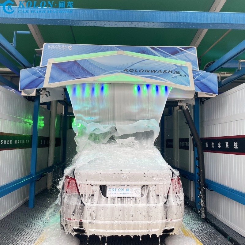 Equipo de lavadora automática sin contacto KL-360 PLUS 22kw Bomba de agua 22kw Ventilador