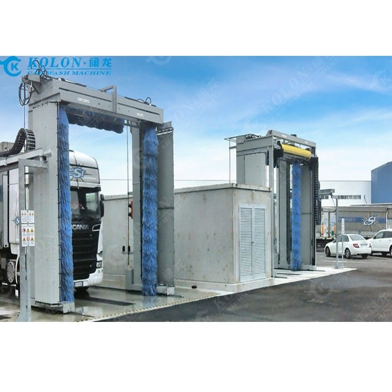 CE galvanizado en caliente de la lavadora automática del autobús del pórtico del vuelco de KL-RBUS certificado