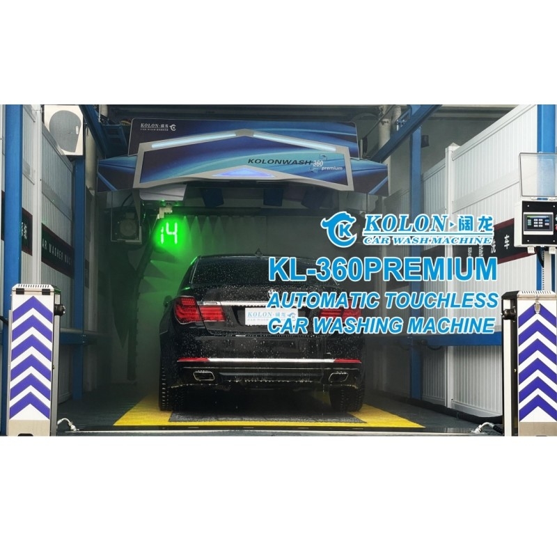 Lavadora automática sin contacto sin contacto sin contacto KL360 Premium 22kw bomba de agua, 33kw secador de aire