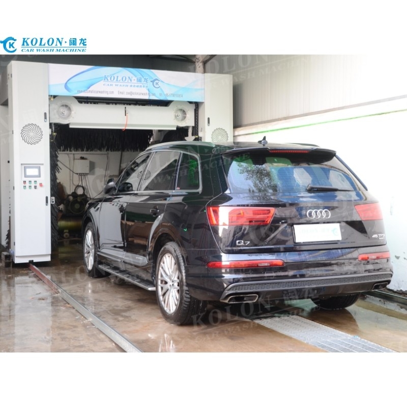 5 cepillos automático de vuelco máquina de lavado de coches soplador automático hacia arriba hacia abajo para el coche