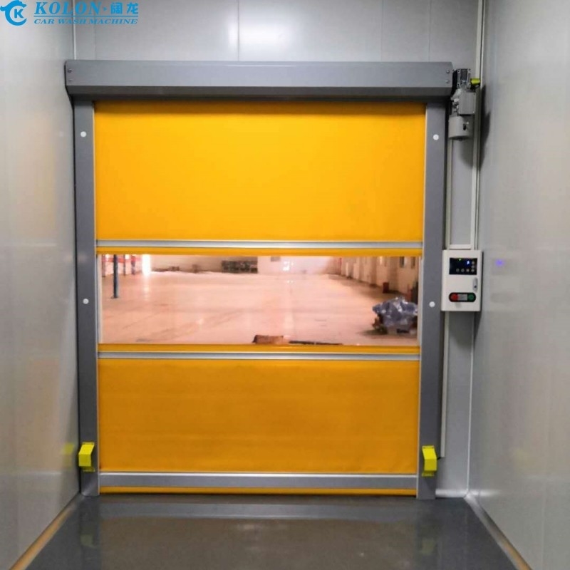 Puerta de rodillo automática Puerta de garaje con control remoto eléctrico Villa puerta rodante de acero inoxidable