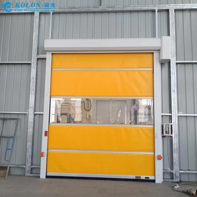 Puerta de rodillo automática Puerta de garaje con control remoto eléctrico Villa puerta rodante de acero inoxidable