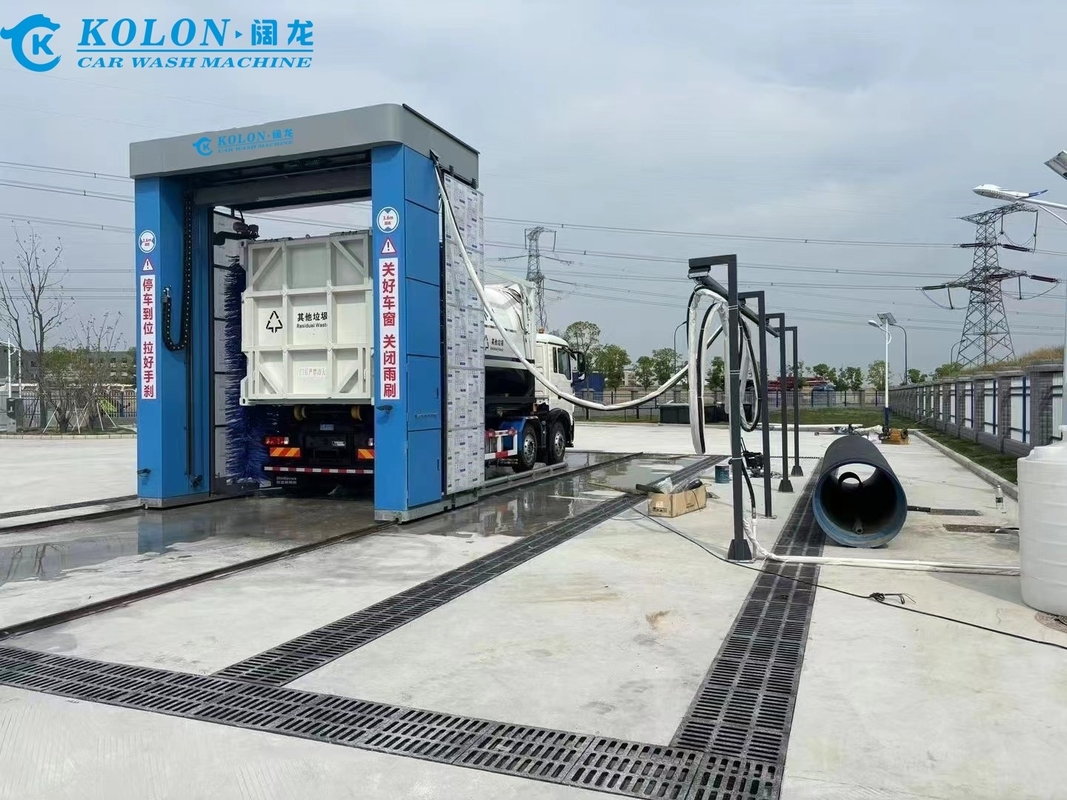 Lavadora de autobuses de ahorro de agua KL-EN1 con tiempo de lavado de 3-5 minutos y potencia de 67 kW