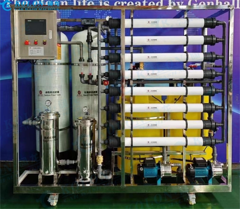 Sistema de agua de proceso de 6 pasos de Kolon Sistema de tratamiento de aguas residuales de acero inoxidable de última generación