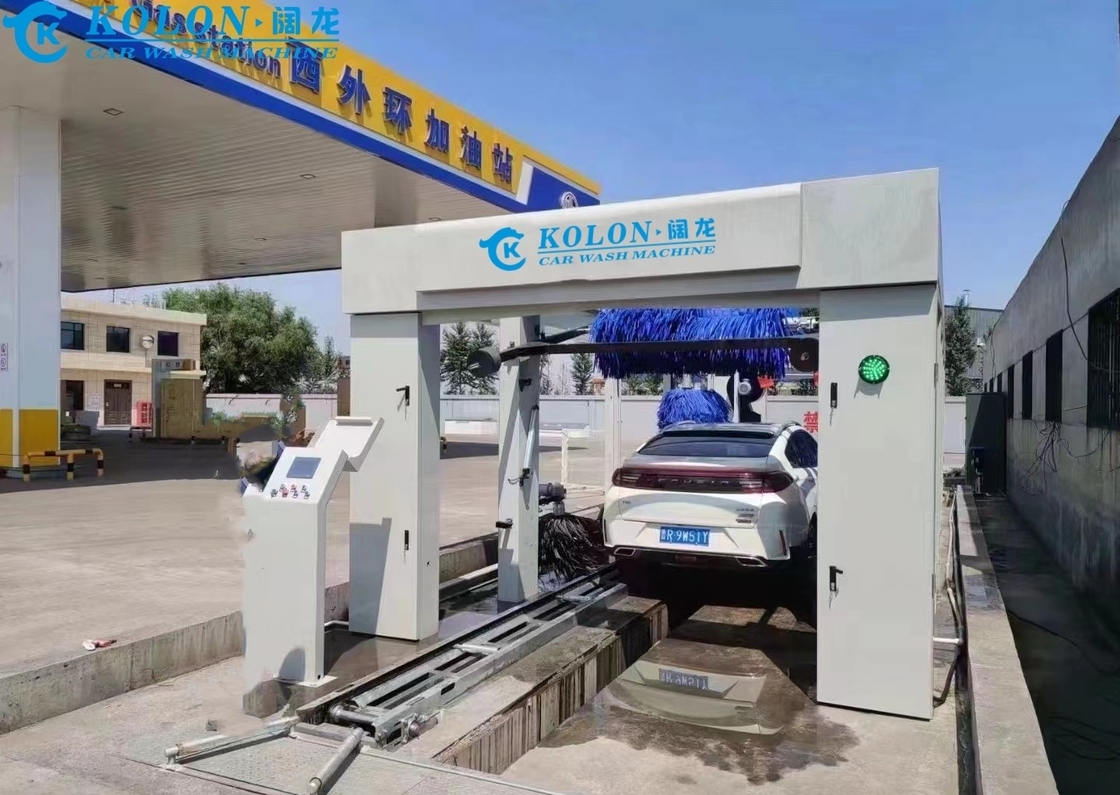 Suministro de agua DN25 mm/tasa de flujo ≥ 80 L/min Equipo de túnel de lavado de coches para limpieza