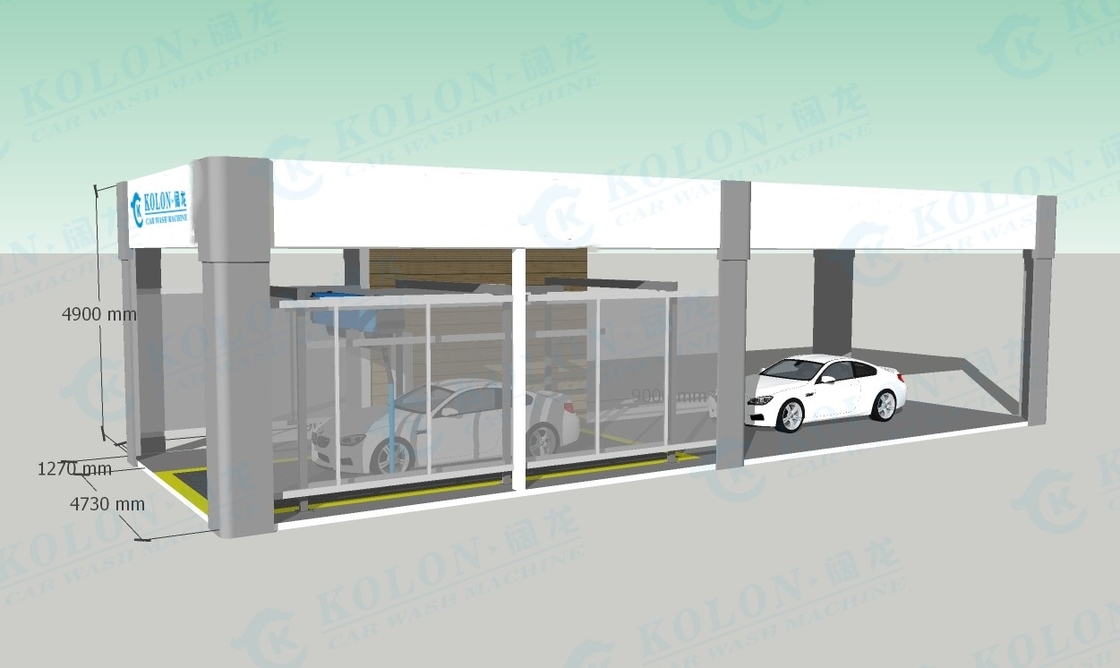 KOLON 380V 24.5kW Lavadora de automóviles sin contacto ajustable de presión con función de lavado a alta presión
