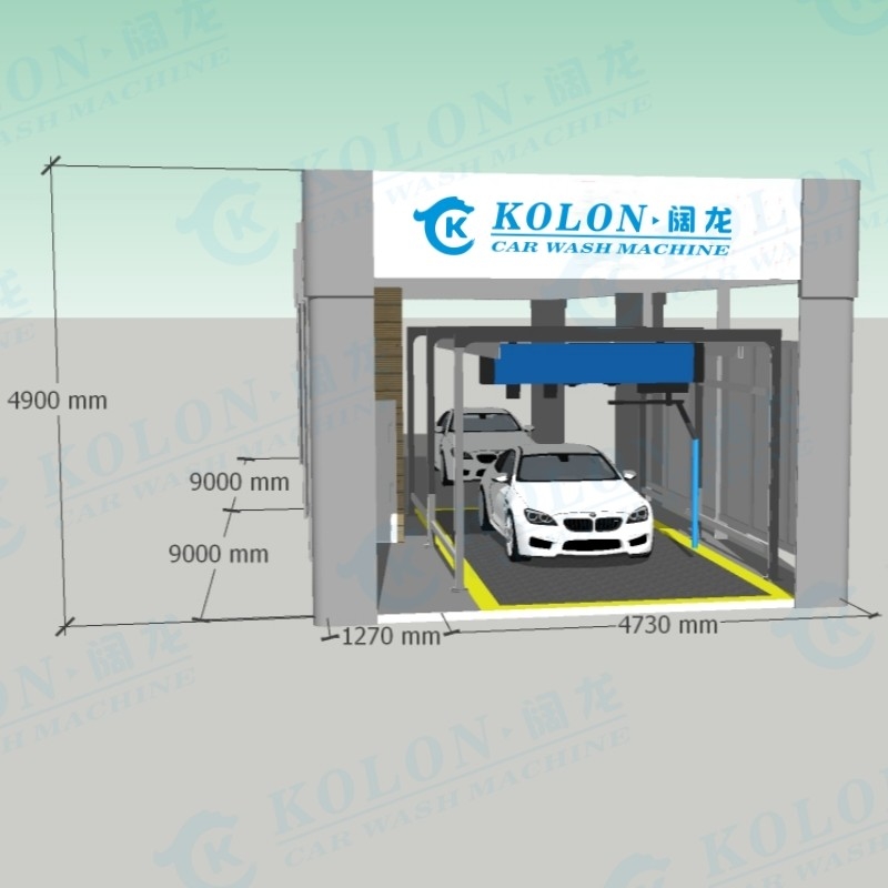 KOLON 380V 24.5kW Lavadora de automóviles sin contacto ajustable de presión con función de lavado a alta presión