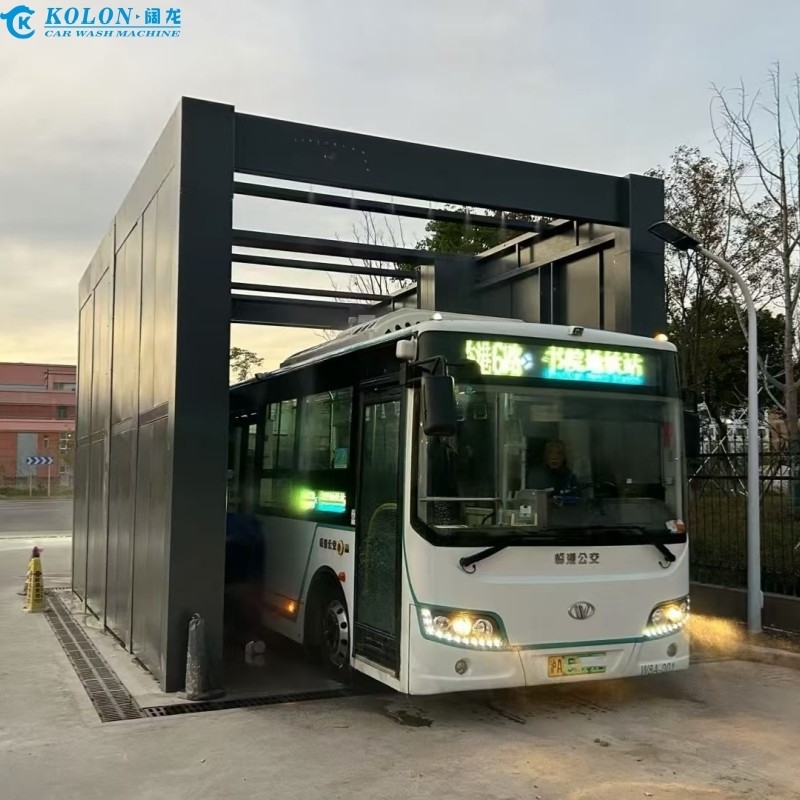 Ahorro de tiempo de 3-5 minutos por máquina de limpieza de autobuses con longitud máxima ilimitada