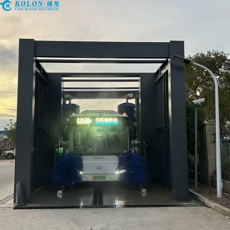 Ahorro de tiempo de 3-5 minutos por máquina de limpieza de autobuses con longitud máxima ilimitada