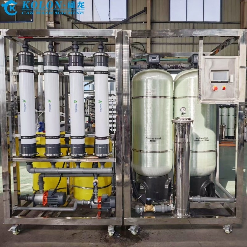 Kolon 4 m 3 / H,6 pasos sistema de agua de proceso Estado de la técnica de acero inoxidable Sistema de tratamiento de aguas residuales