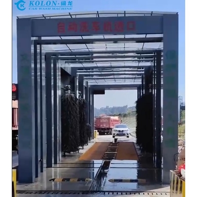 Camión de ingeniería de Kolon y autobuses cepillos lavadora / equipo de lavado de camiones