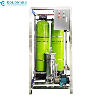 Sistema de tratamiento de aguas residuales de plata de Kolon Cuadro de acero inoxidable Sistema de filtración de cinco etapas